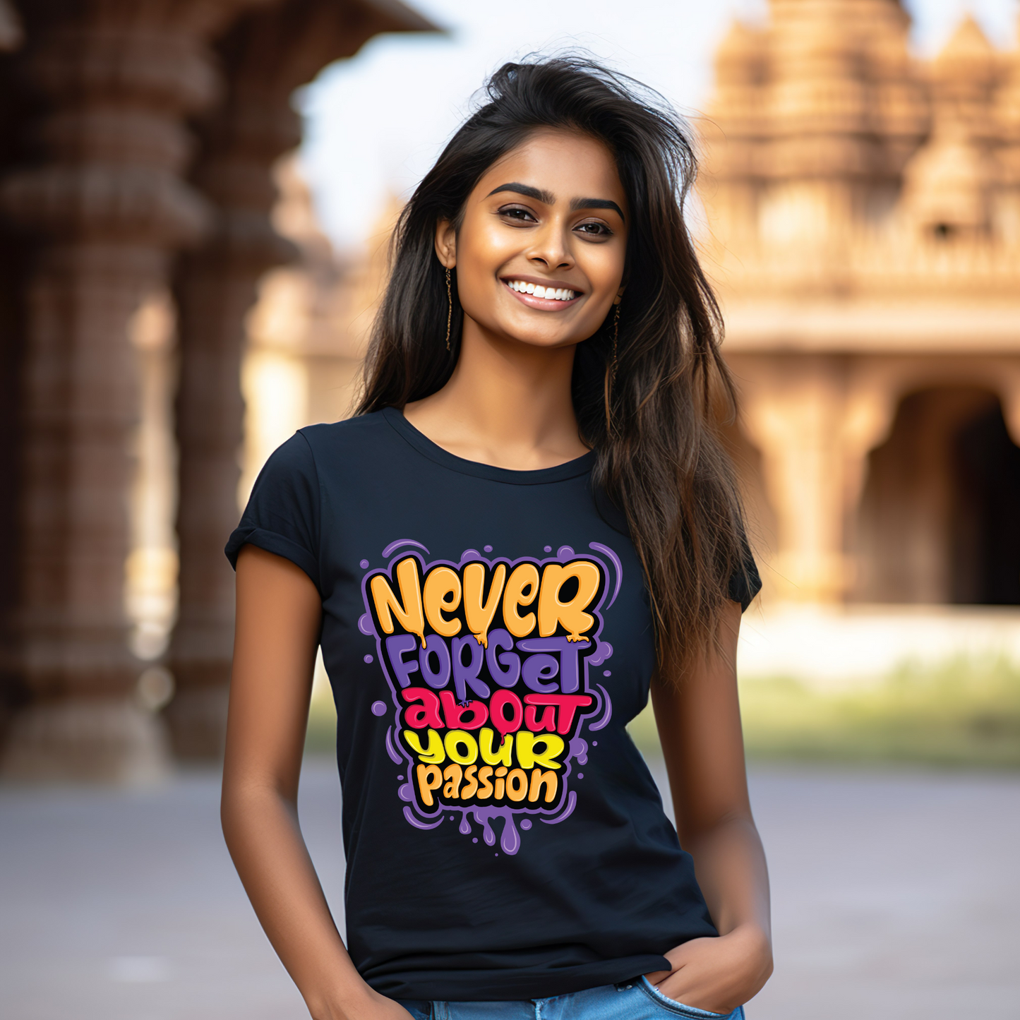 Never Forget Your Passion F T-Shirt